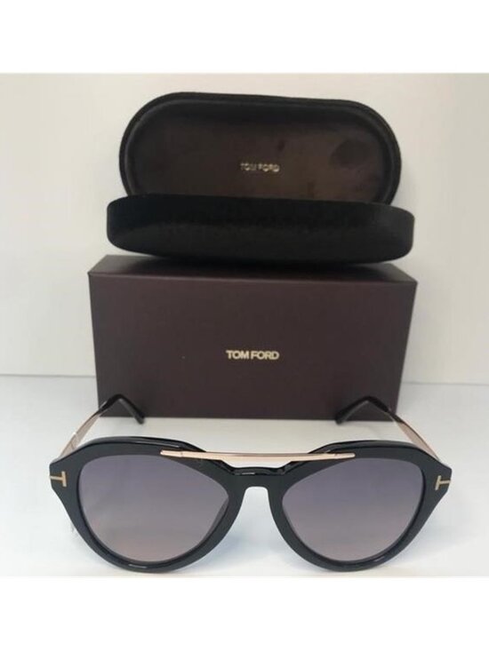 New authentic Tom Ford TF 576 01B Lisa-02 Sunglass main image 6
